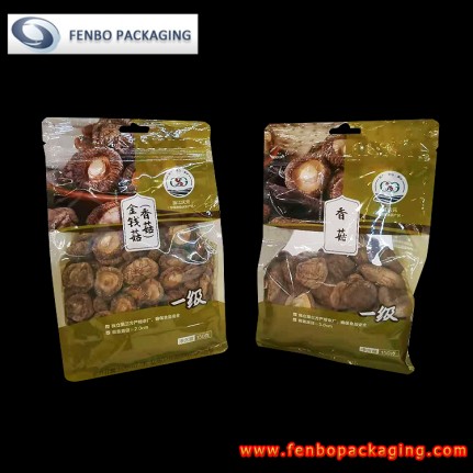 clear flat bottom gusset bags wholesale | freeze dried food packaging-FBBBFPD055 clear flat bottom gusset bags wholesale | freeze dried food packaging-FBBBFPD055