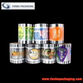 custom plastic bubble tea cup sealing film supplier | bubble tea packages-FBFKM036