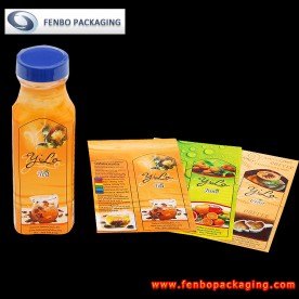 heat shrink bottle sleeves manufacturer | liquid tea packaging-FBSSB039