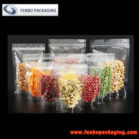 clear stand up zipper pouches wholesale | doypack pouch packaging-FBLLZL054
