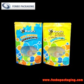 standing up zip pouches with window wholesale | packaging standing-FBLLZL058