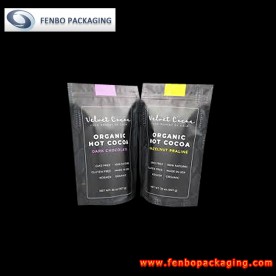 ziplock black stand up pouches bags manufacturers | packaging standing pouch-FBLLZL074
