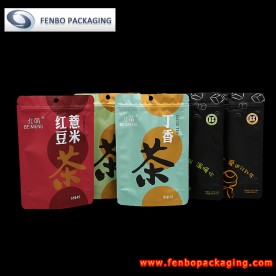 heat sealing ziplock stand up pouches bags manufacturer | packaging in stand up pouch-FBLLZL080