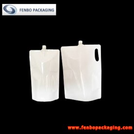 stand up pouches white manufacturer | doypack 500ml&1000ml-FBTBZL095