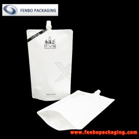 white standing up doypack pouch japan manufacturer | stand up pouches packaging-FBTBZL094