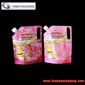 buy liquid detergent doypack pouch with spout | doypack pouch packaging-FBXZZL077