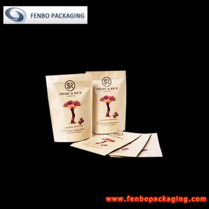 embalagem saco stand up pouch de papel kraft | embalagens flexiveis alimentos-FBRFZL064 embalagem saco stand up pouch de papel kraft | embalagens flexiveis alimentos-FBRFZL064