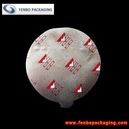 50 micron custom aluminium heat seal k cup foil lids-FBLBDPA044  50 micron custom aluminium heat seal k cup foil lids-FBLBDPA044