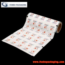 60micron printed easy peel plastic lidding film-FBFKMA036