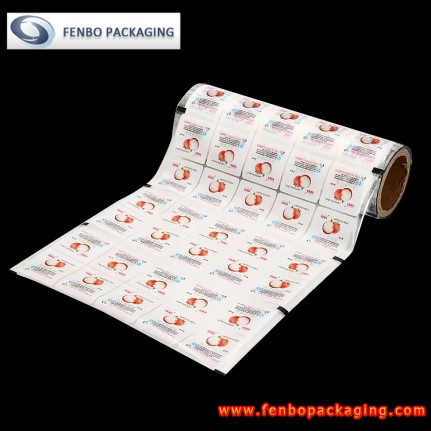 60micron printed easy peel plastic lidding film-FBFKMA036 60micron printed easy peel plastic lidding film-FBFKMA036