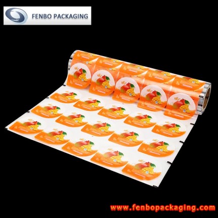 80micron cup sealing film roll customized printing-FBFKMA039 80micron cup sealing film roll customized printing-FBFKMA039