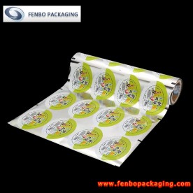 90micron tray easy peel laminated sealing films-FBFKMA042