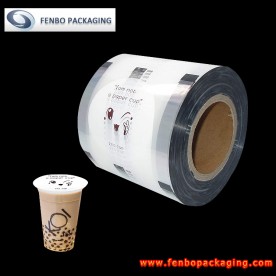 80micron custom bubble tea cup sealing film-FBFKMA055