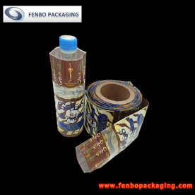 50micron glass bottle shrinkable sleeve plastic wrap labels manufacturer-FBSSBA097