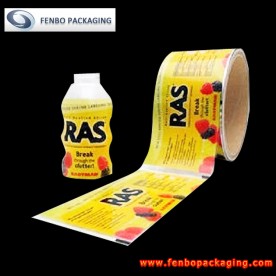 50micron printable shrinkable wrap plastic bottle label-FBSSBA175