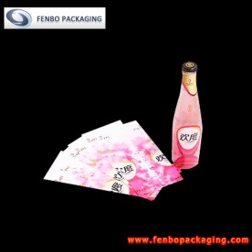 40micron glass bottle heat shrink wrap sleeve plastic label-FBSSBA186