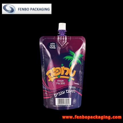 200ml spout juice pouches bags doy pack printing manufacturers-FBTBZLA126 200ml spout juice pouches bags doy pack printing manufacturers-FBTBZLA126