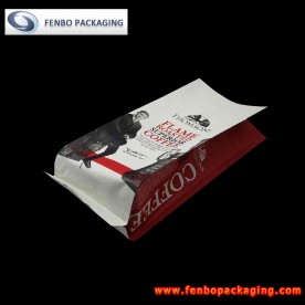 500gram silver side gusseted quad seal coffee bags pouches-FBFQDA023