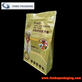 1.5kg custom printed flat square bottom gusseted ziplock bag-FBBBFPDA010