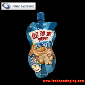 290gram spouted stand up pouch printing china manufacturers-FBYXZLA079