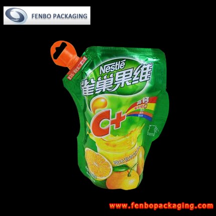 400gram custom juice spout stand up pouches manufacturers-FBYXXZA010 400gram custom juice spout stand up pouches manufacturers-FBYXXZA010