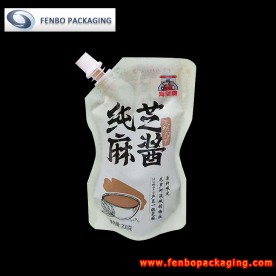 200gram flexible packaging spout doypack stand up pouch bags singapore company-FBYXXZA011