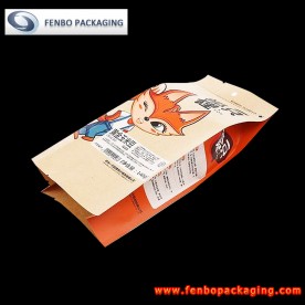 140gram zipper pouches with side gusset-FBFQDA029