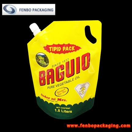 4 lb oil spout standing up bag pouches food company-FBYXXZA106 4 lb oil spout standing up bag pouches food company-FBYXXZA106