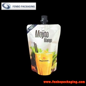 150ml spouted stand up pouches packaging bags for beverages manufacturer-FBTBZLA135