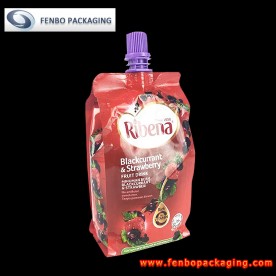 400gram spout resealable bags juice foil wholesale-FBQEBA038B  400gram spout resealable bags juice foil wholesale-FBQEBA038B