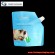 250gram aluminum spouted stand up doypack pouch cosmetics suppliers