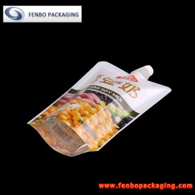 250ml plastic stand up stand pouches with spout thailand company-FBTBZLA137