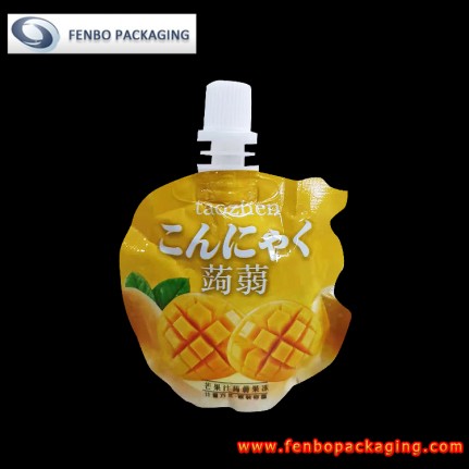 60gram mini jelly spout stand up pouches manufacturers in china-FBYXZLA087A 60gram mini jelly spout stand up pouches manufacturers in china-FBYXZLA087A