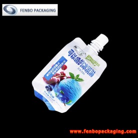 buy 85ml ice cream food spout pouch bag with nozzle-FBQEBA039  buy 85ml ice cream food spout pouch bag with nozzle-FBQEBA039
