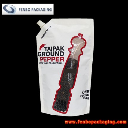 1 lb plastic stand up doypack pouch bag with spout and window company-FBXZZLA111 1 lb plastic stand up doypack pouch bag with spout and window company-FBXZZLA111