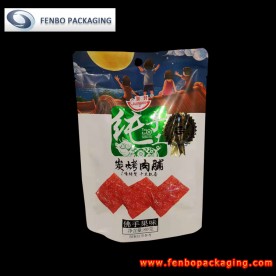 80gram food grade stand up pouches bags for jerky company-FBRFZLA027A