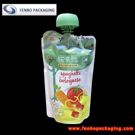 buy 100gram stand up spout pouches bags nz for baby food-FBTBZLA140B buy 100gram stand up spout pouches bags nz for baby food-FBTBZLA140B