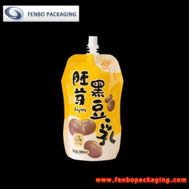 wholesale 280ml spouted liquid stand up food pouches bag plastic-FBYXZLA090