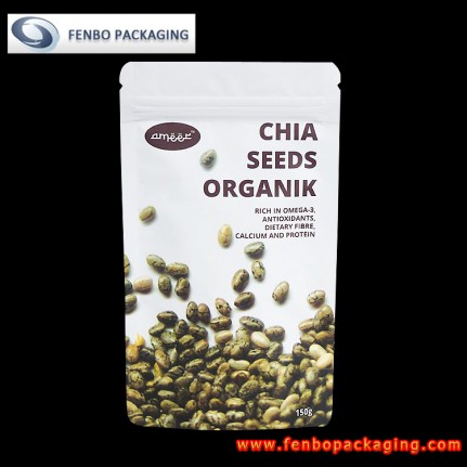 150gram standing up ziplock pouches bags for snacks food manufacturers-FBLLZLA026 150gram standing up ziplock pouches bags for snacks food manufacturers-FBLLZLA026
