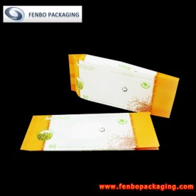250gram side gusseted plastic pillow pouches bags-FBFQDA040