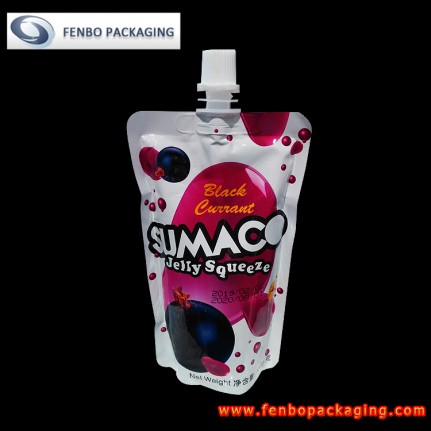 150 gram foil jelly spouted standing up pouches bags malaysia company-FBTBZLA141A
