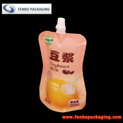 240ml poly doypack stand up pouch with spout nozzle buy-FBYXZLA092 240ml poly doypack stand up pouch with spout nozzle buy-FBYXZLA092
