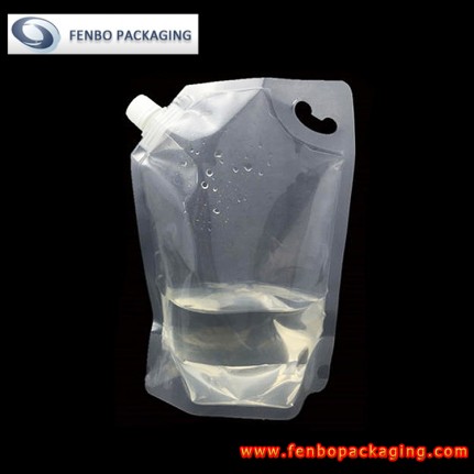 1500ml clear standup doypack pouch with handle company-FBYXXZA117 1500ml clear standup doypack pouch with handle company-FBYXXZA117