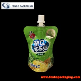 150gram jelly spout stand up pouch manufacturer in china-FBYXZLA093