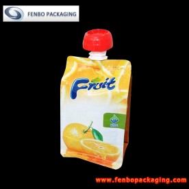 250ml fruit juice packaging spout pouches bags uk-FBQEBA048