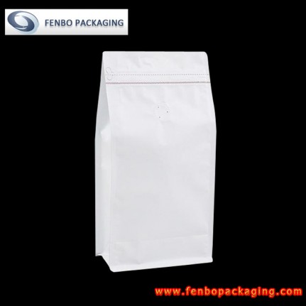 500gram flat bottom gusseted coffee bags with valve-FBBBFPDA029 500gram flat bottom gusseted coffee bags with valve-FBBBFPDA029
