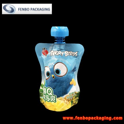 150gram jelly spout stand up pouches china-FBYXZLA095A 150gram jelly spout stand up pouches china-FBYXZLA095A