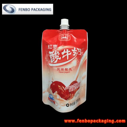 200ml stand up pouch bag printed manufacturer-FBTBZLA157 200ml stand up pouch bag printed manufacturer-FBTBZLA157