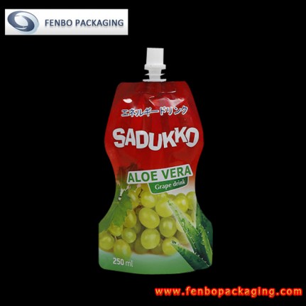 250gram stand up spout drinking pack bag-FBYXZLA100 250gram stand up spout drinking pack bag-FBYXZLA100