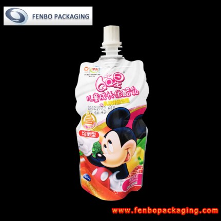 80gram stand up spout pouches bags manufacturers-FBYXZLA109
